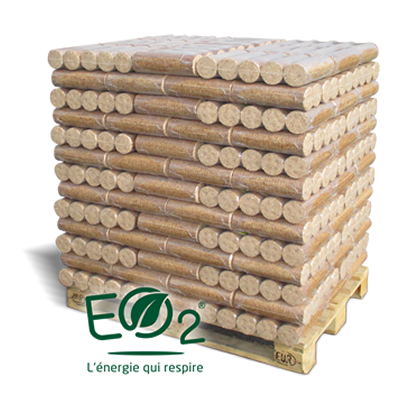 Bûche de bois compressé Nestro 10kg